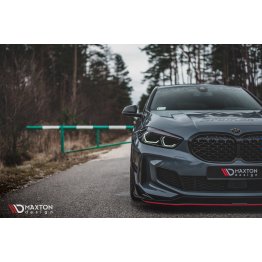 Рассекатели воздуха на передний бампер на BMW 1 F20 M-Pack / M135i